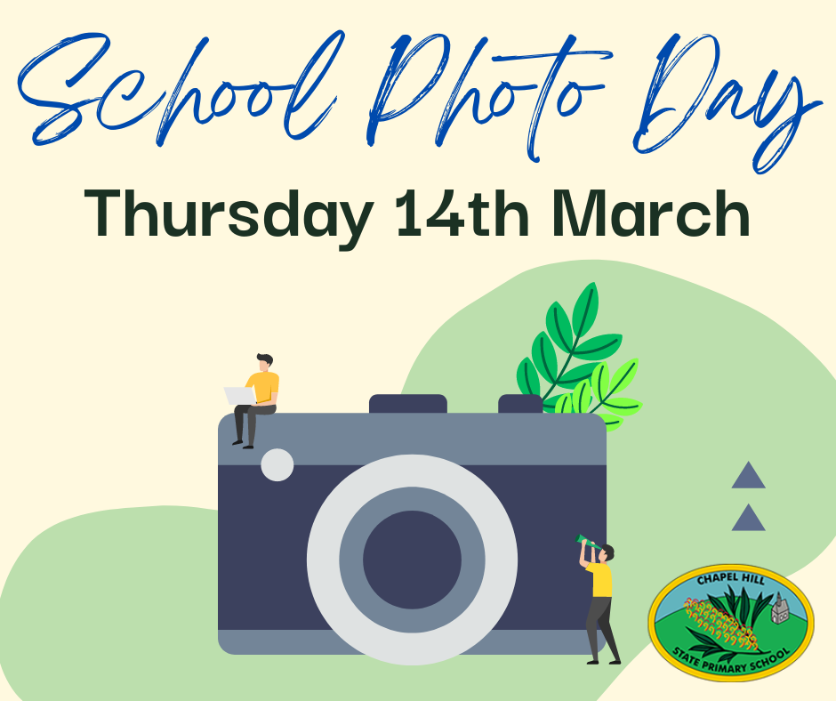 School photo day Thursday 14th March